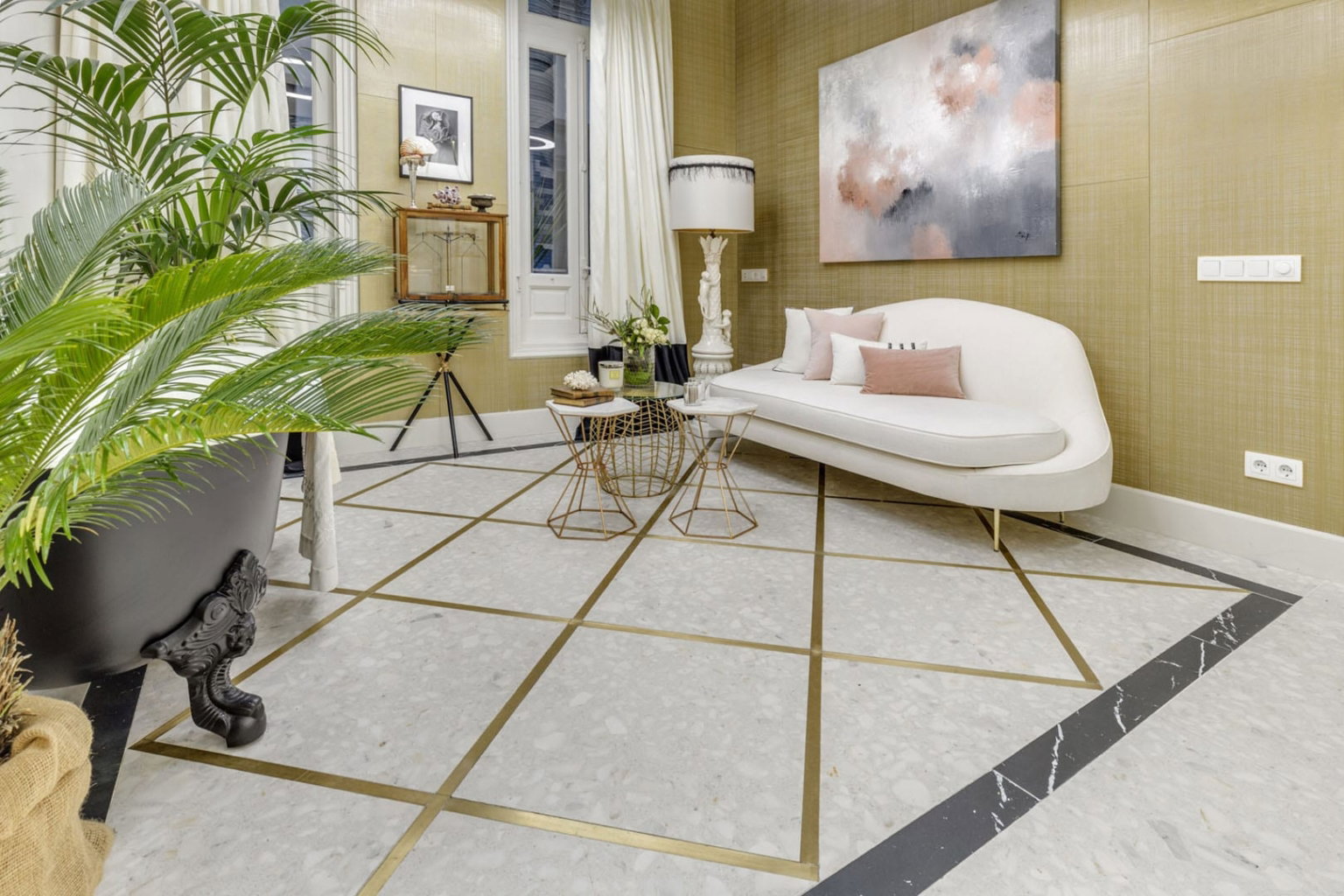 Neolith Nero marquina vloer