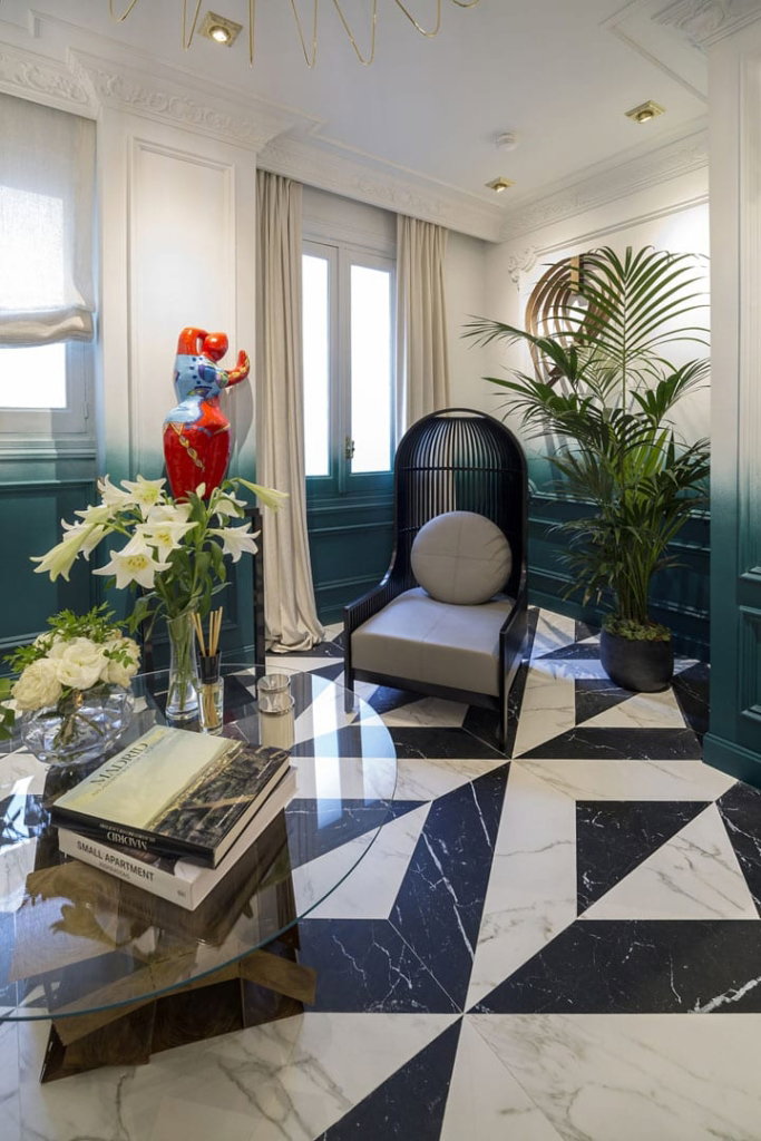 Neolith Nero marquina vloer