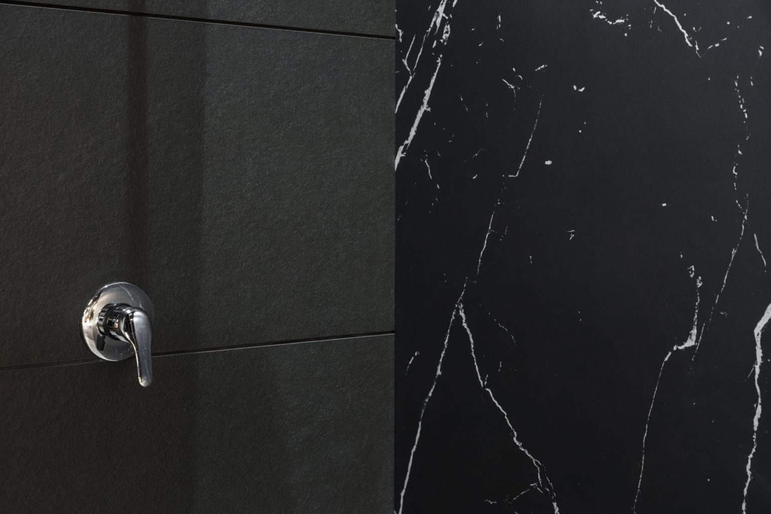 Neolith Nero marquina vloer