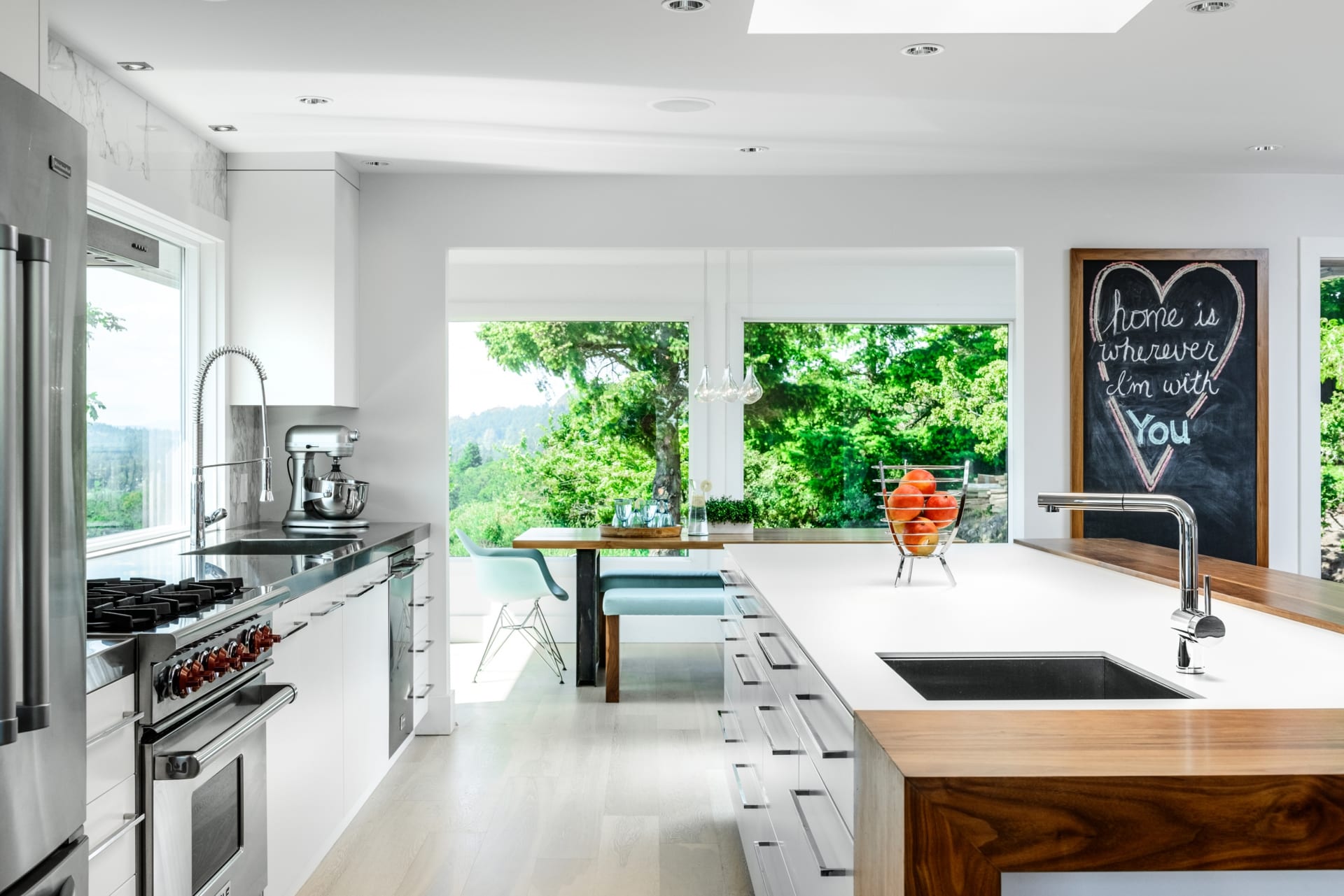 Neolith Artic White aanrechtblad