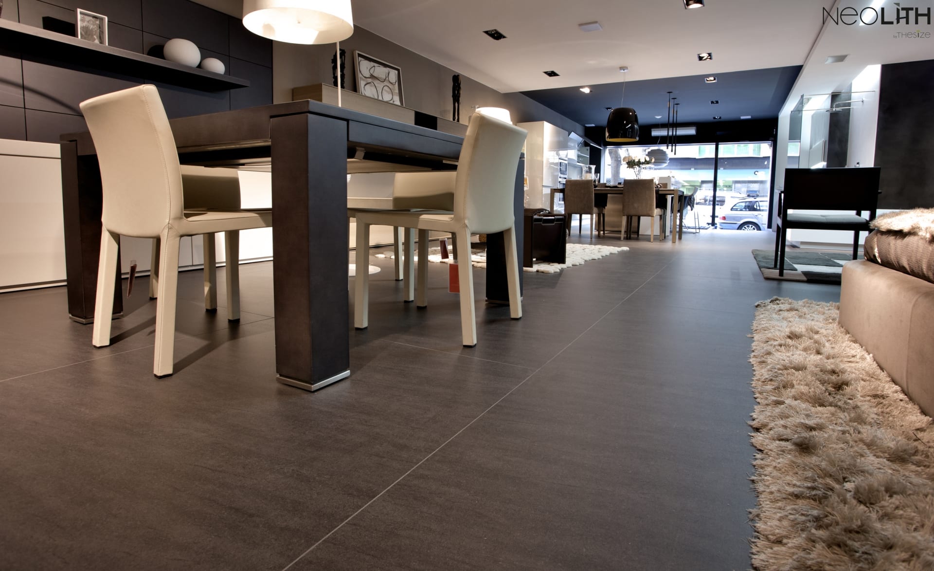 Neolith Basalt Black vloer