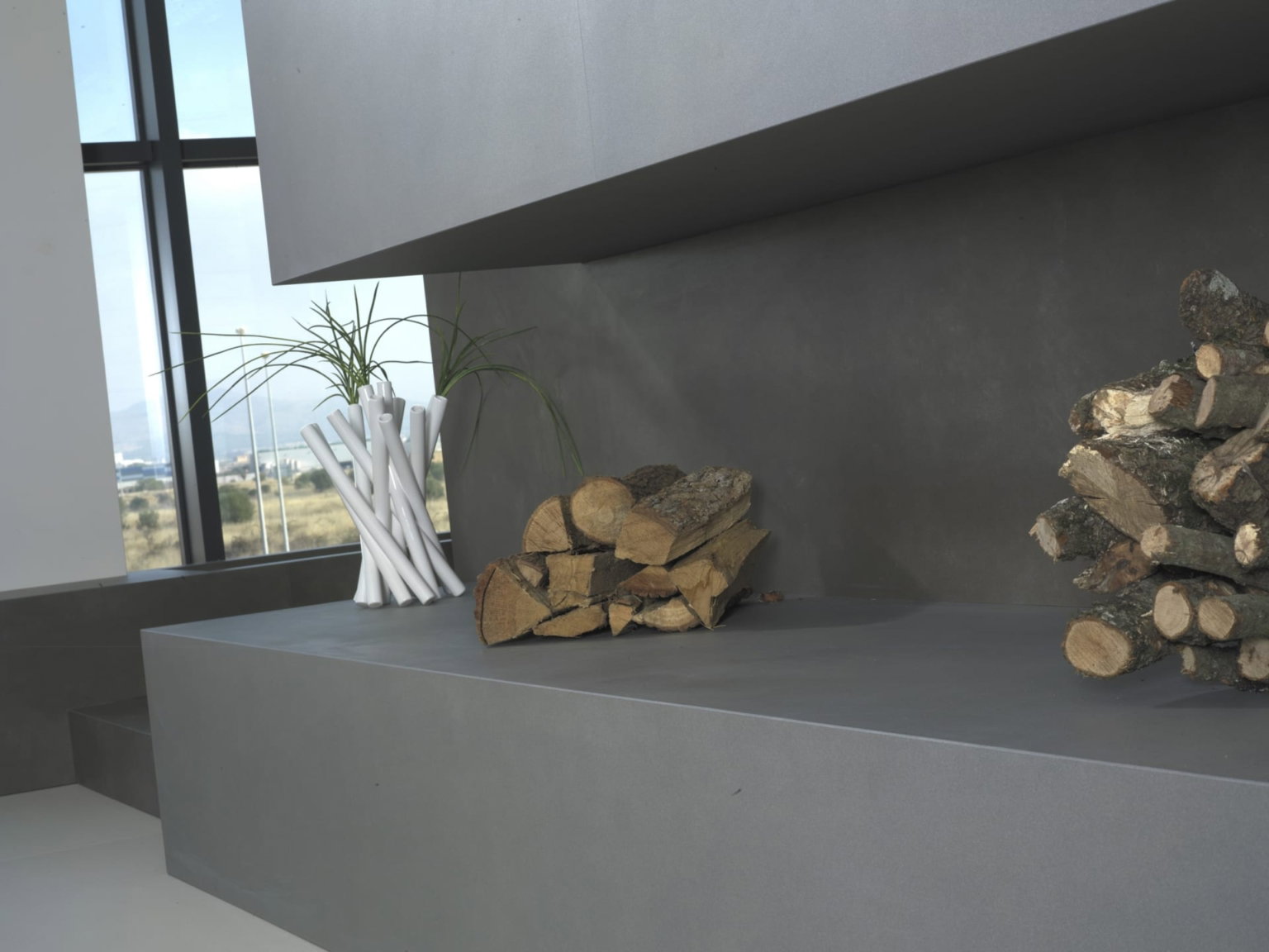 Neolith Cement aanrechtblad