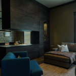 Neolith Iron Copper vloer