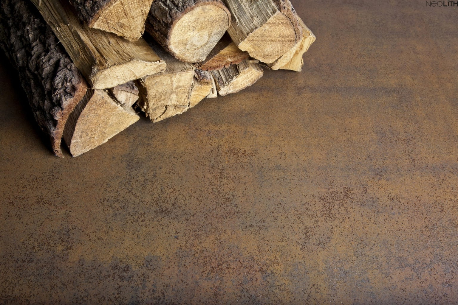Neolith Iron Corten vloer