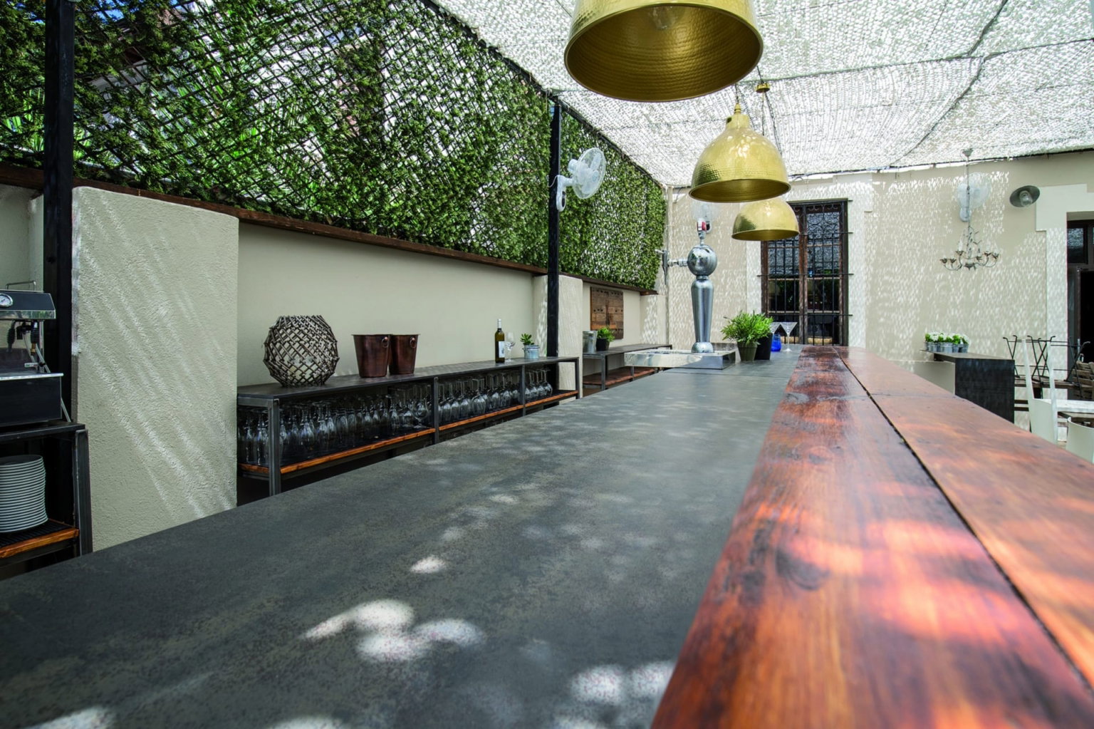 Neolith Iron Moss vloer