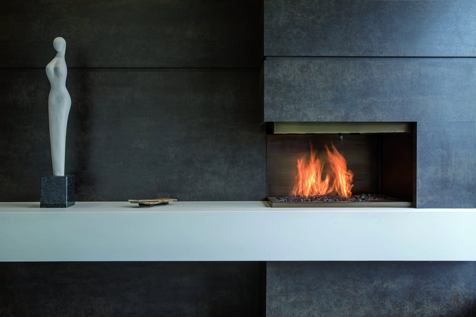 Neolith Iron Moss vloer