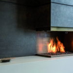 Neolith Iron Moss vloer