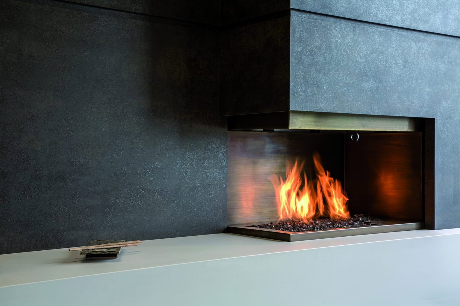 Neolith Iron Moss vloer