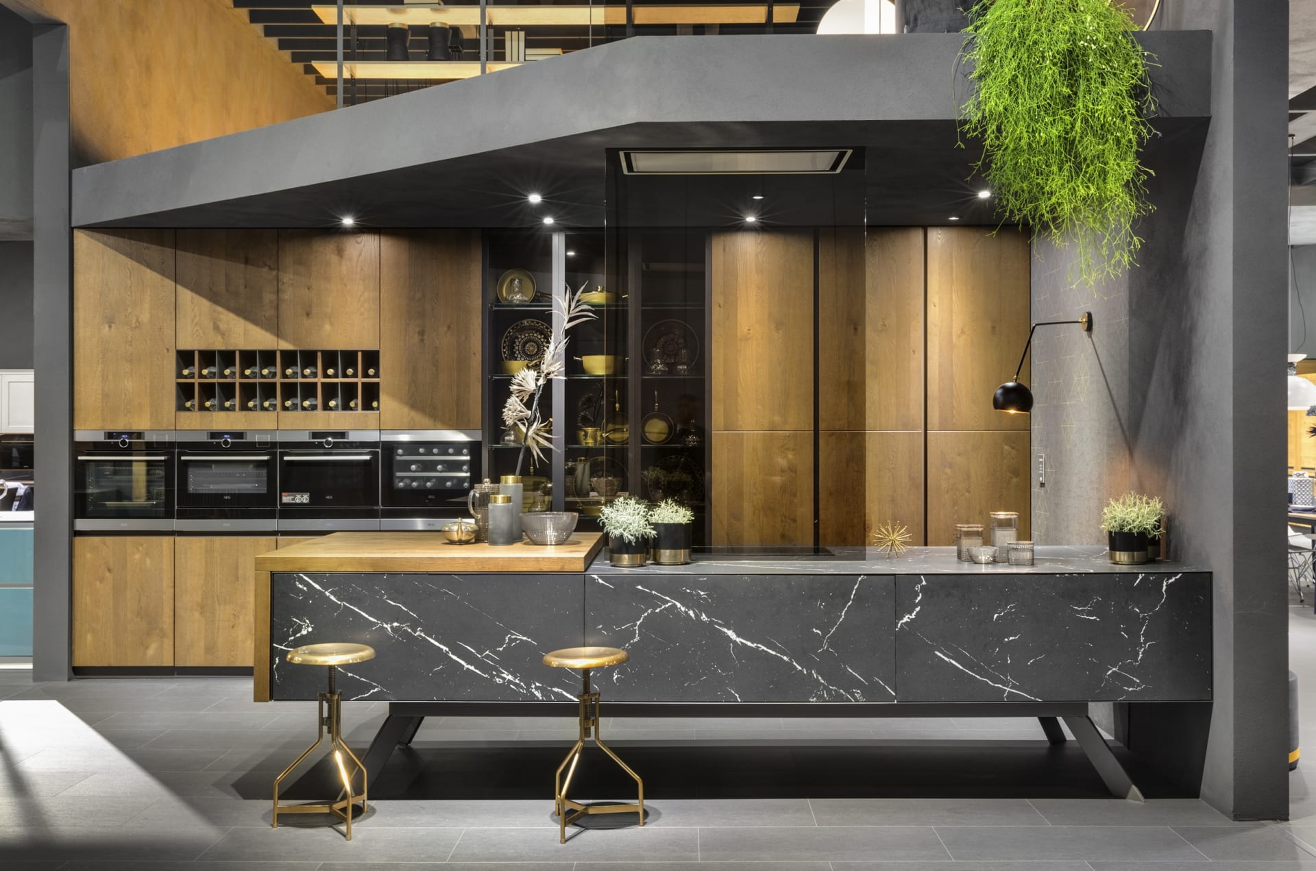 Neolith Nero Marquina aanrechtblad