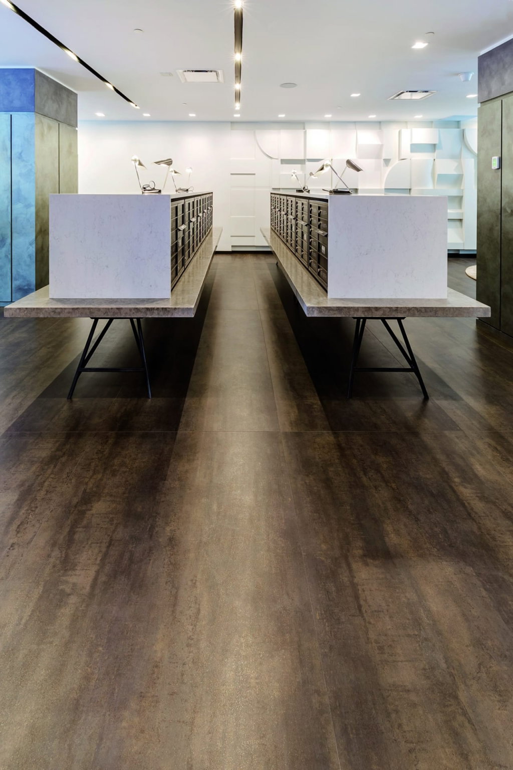 Neolith Iron Moss vloer