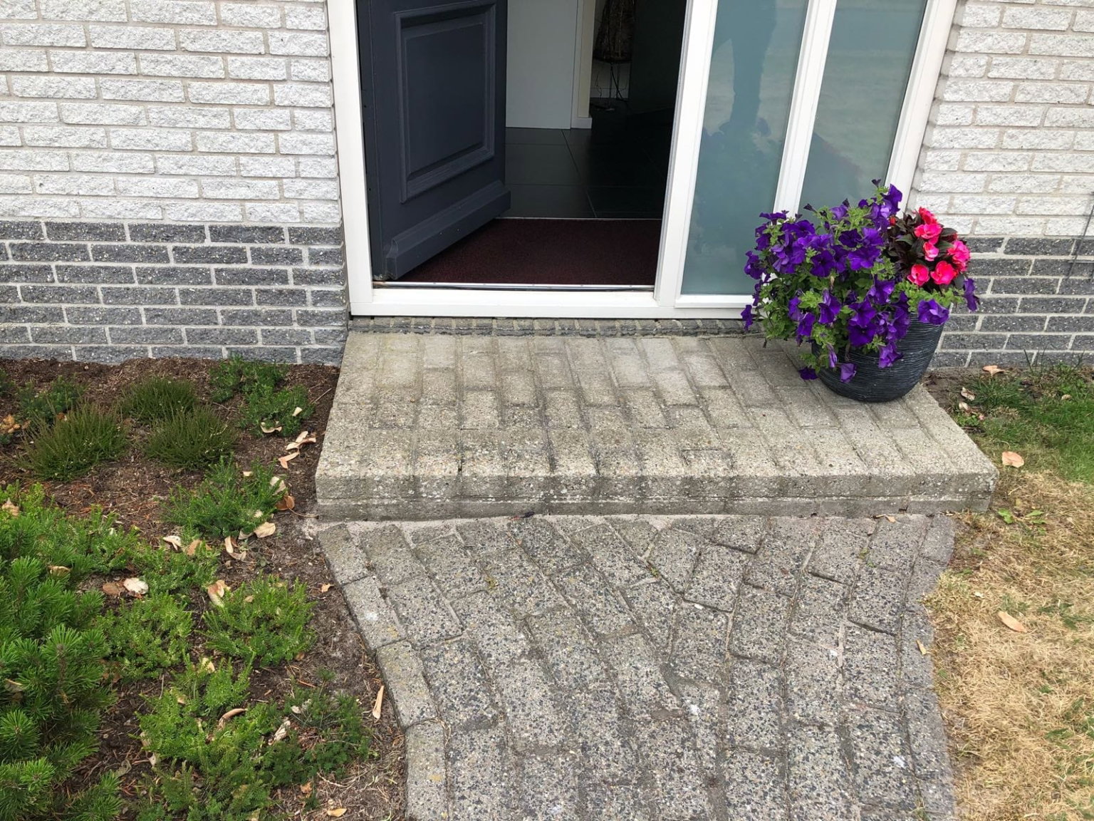 Buitendeurdorpel leisteen 1