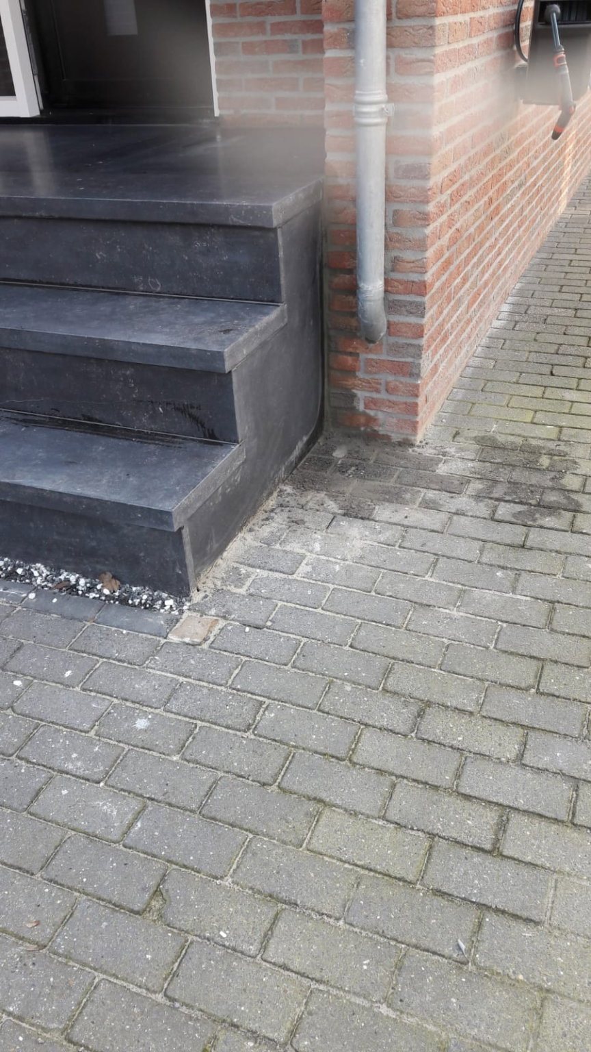 Hardsteen trap/stoep