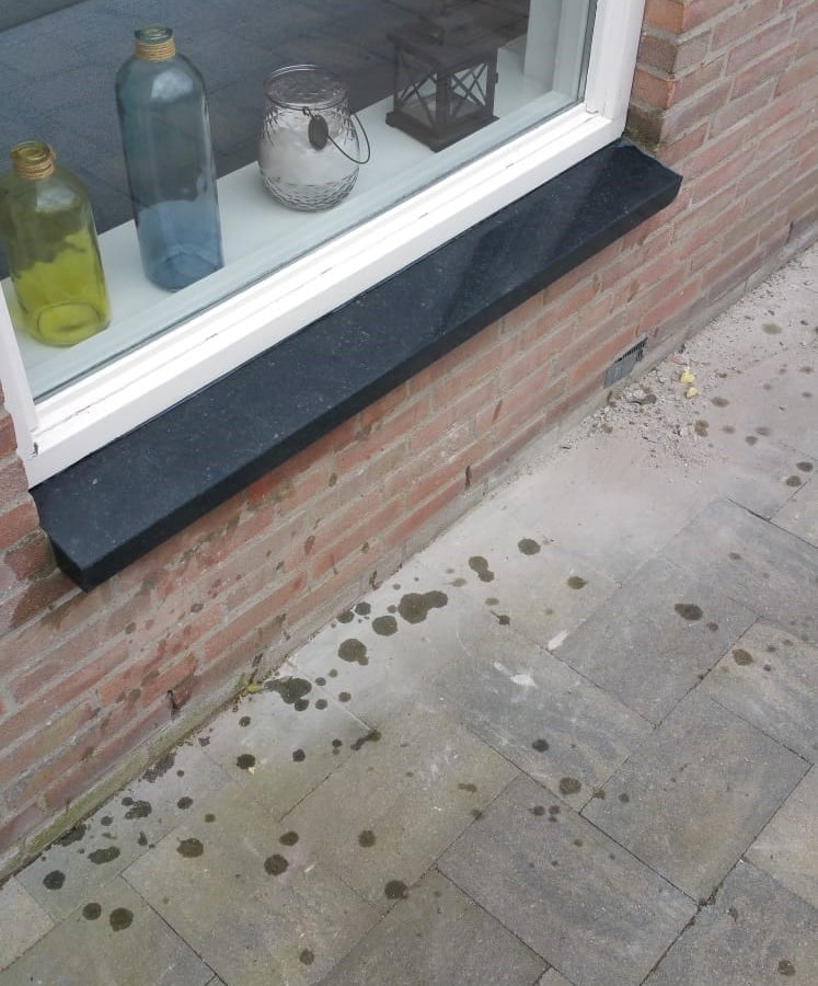 Belgisch Hardsteen raamdorpel