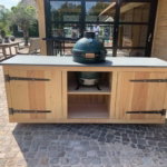Big Green Egg werkblad buitenkeuken