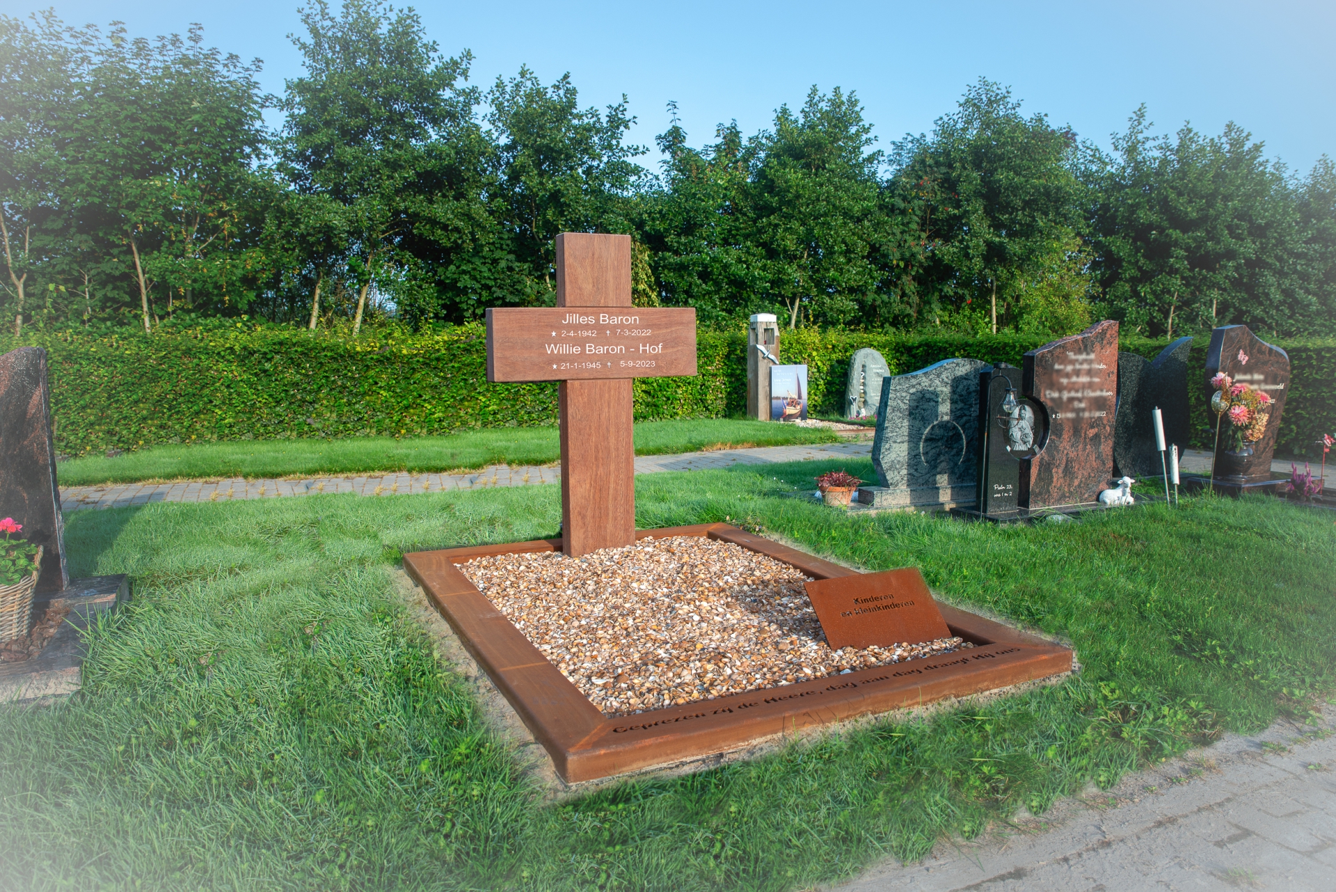 Grafsteen – Kruis – DM 514-24