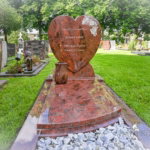 Grafsteen - Hart - EM 527-24