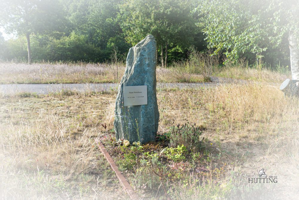 Circulaire grafsteen - Hutting Natuursteen