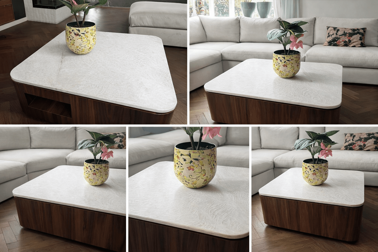 MEPPEL – Salontafel van Taj Mahal kwartsiet