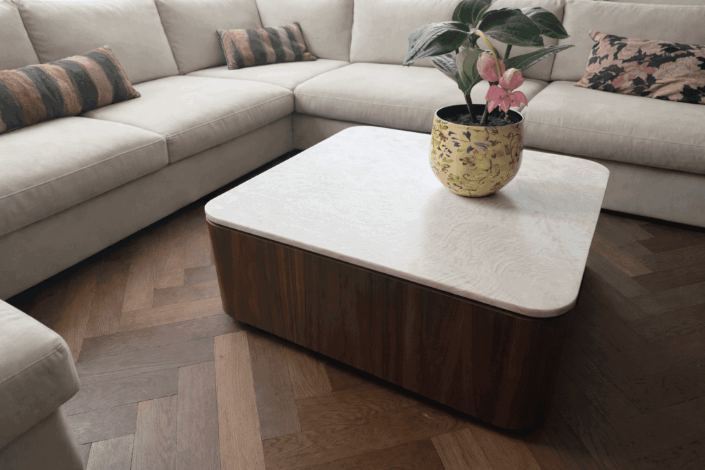 MEPPEL – Salontafel van Taj Mahal kwartsiet