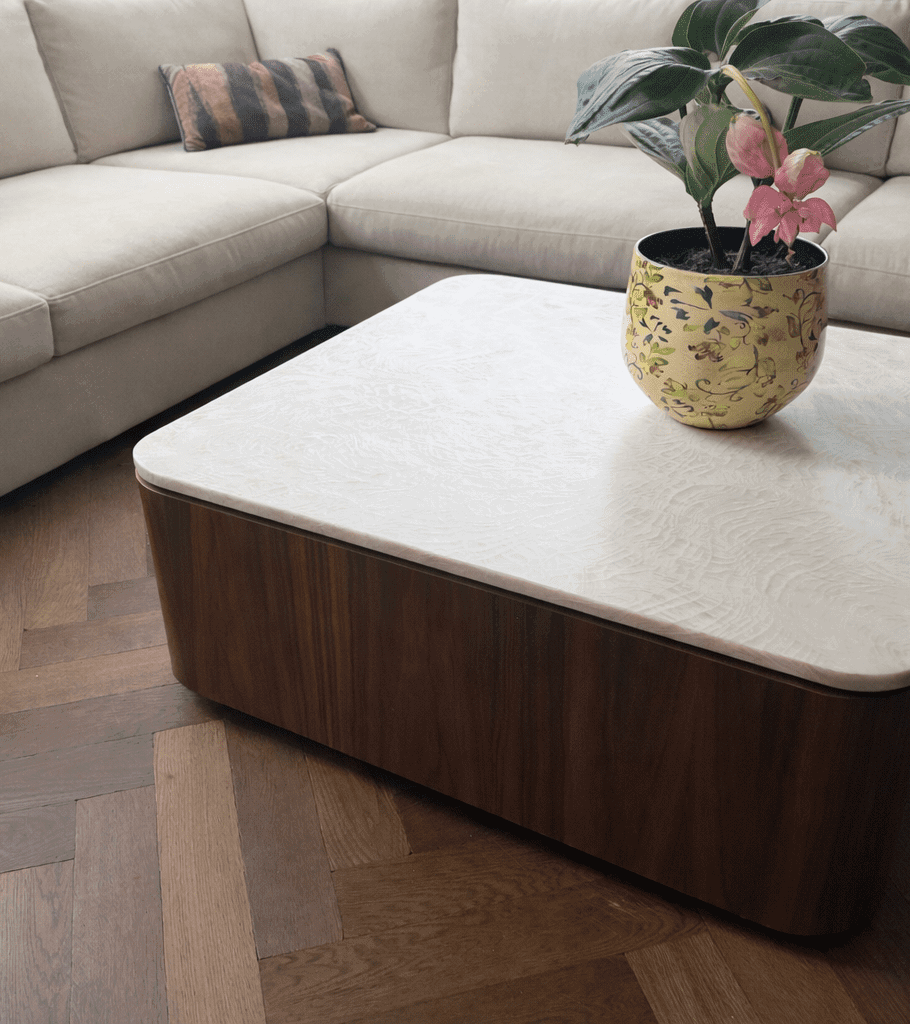 MEPPEL – Salontafel van Taj Mahal kwartsiet