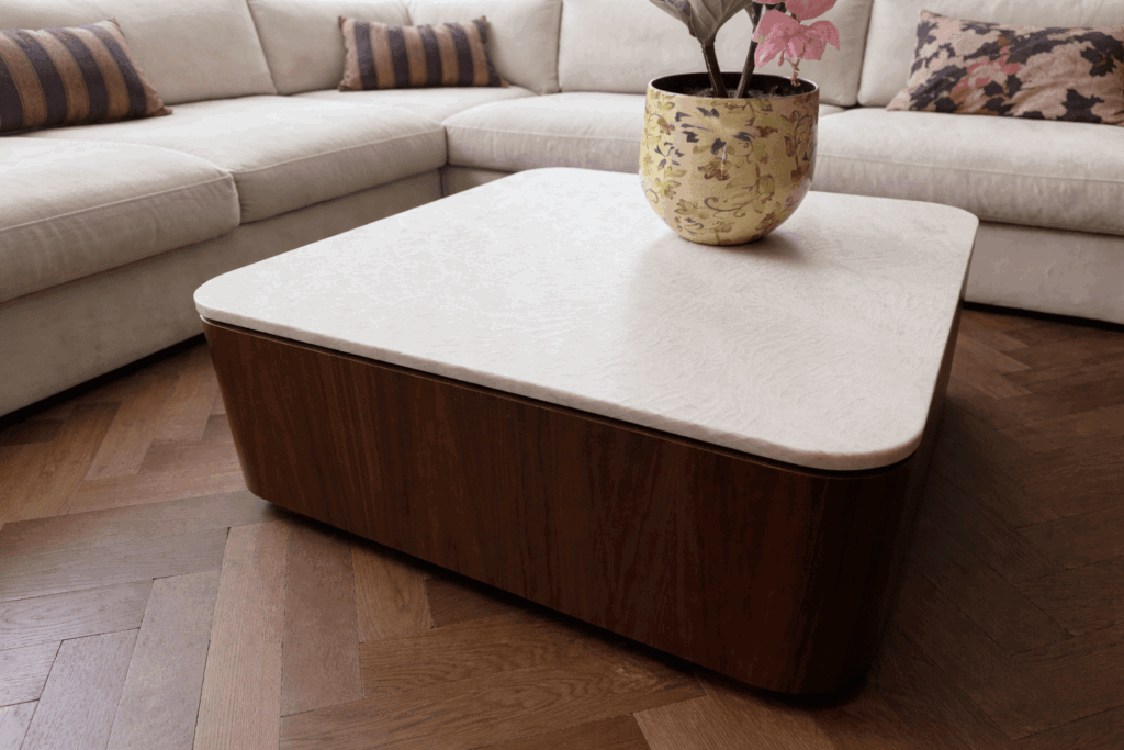 MEPPEL – Salontafel van Taj Mahal kwartsiet