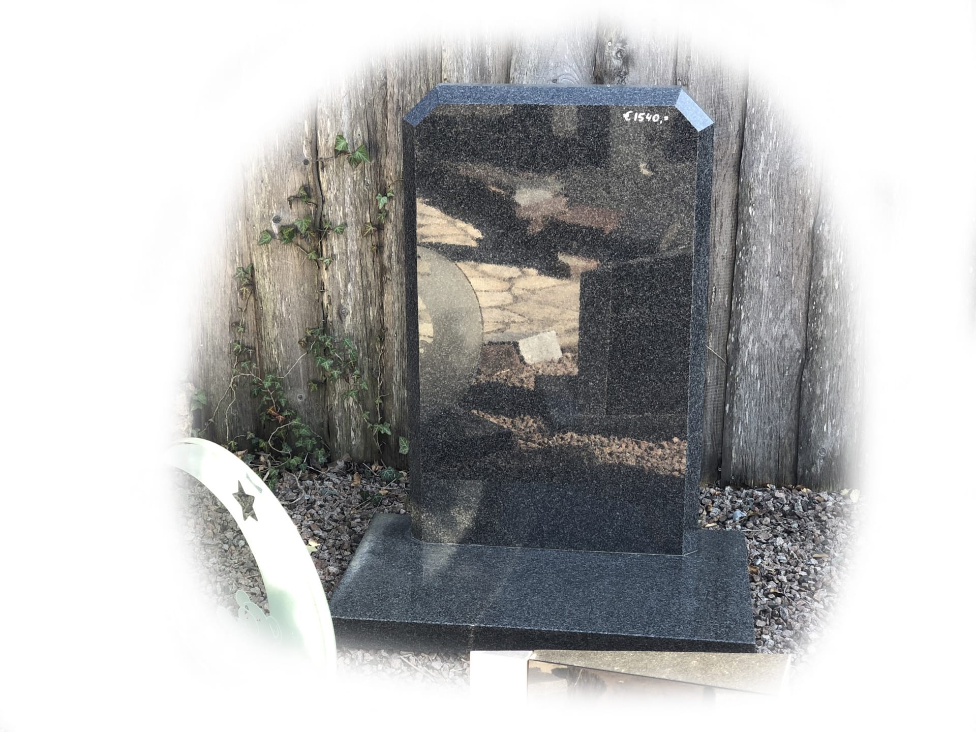 Grafsteen impala graniet 9